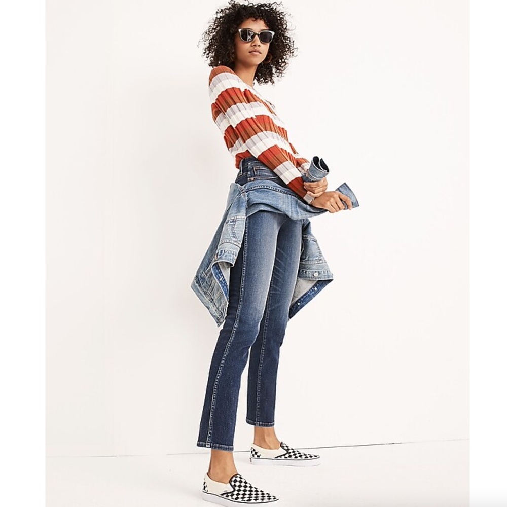 Madewell Slim Straight Jeans in Hammond Wash - Picture 10 of 15